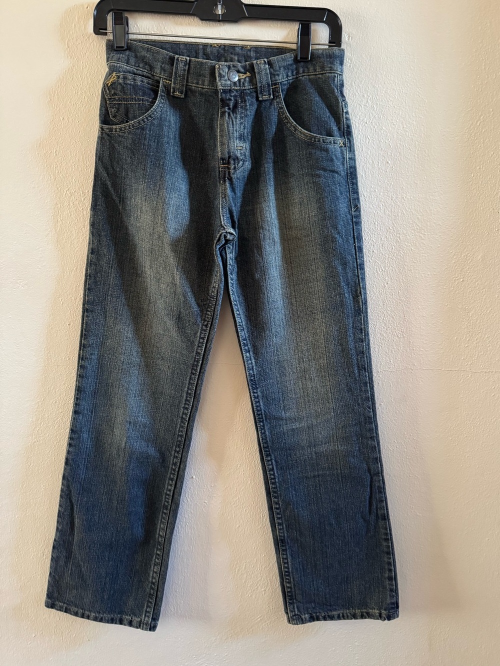 Wrangler Boys Retro Straight Leg Jeans Medium Wash Size 12